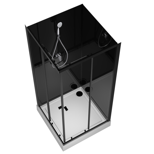 Фото душевая кабина loranto neo 90x90 см cs-21801-bp