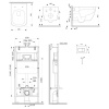 Фото унитаз с инсталляцией am.pm gem is100201.901701