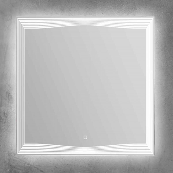 Фото зеркало с подсветкой belbagno 70 см spc-lns-700-700-led-tch
