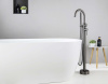 Фото напольный смеситель акватек европа aq1345bgm,цвет: сталь