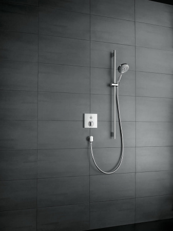 Фото встраиваемый термостатический смеситель для душа hansgrohe showerselect 15767000