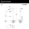 Фото смеситель для раковины whitecross y y1212nib, цвет: никель брашированный