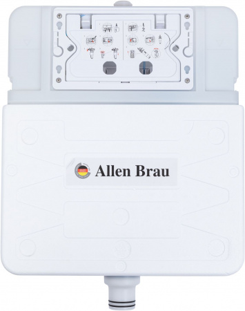 Фото бачок для приставного унитаза allen brau pneumatic 9.11104.20