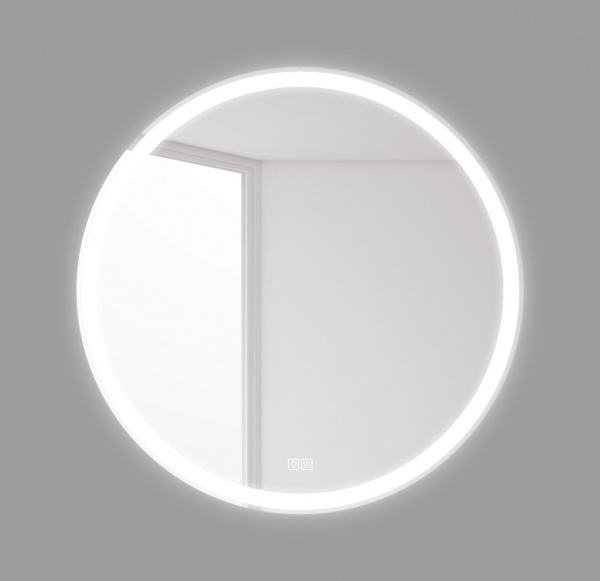 Фото зеркало с подсветкой belbagno 80 см spc-rng-800-led-tch-warm