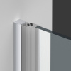 Фото душевая дверь vincea alpha 75 см vdp-3al750mt