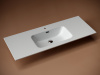 Фото раковина накладная ceramicanova element 121 см, цвет: белый cn7006