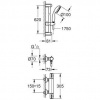 Фото термостатический смеситель для душа grohe grohtherm 800 34565001