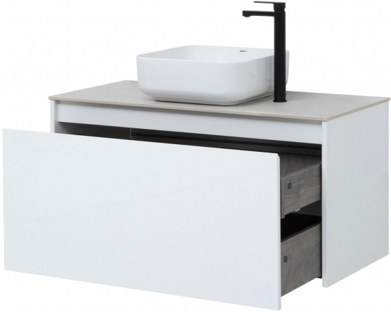 Фото тумба под раковину aquanet nova lite 100 см 242580