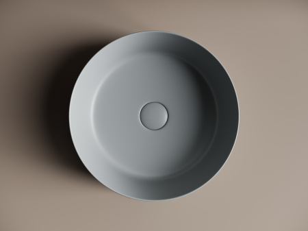 Фото раковина накладная ceramicanova element 39 см, цвет: антрацит cn6022mh