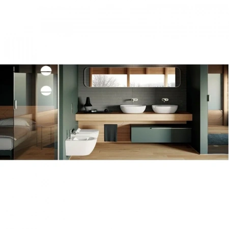 Фото раковина накладная gsi pura 60 см 8842pvc11