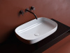 Фото раковина накладная ceramicanova element 60 см, цвет: белый cn5030