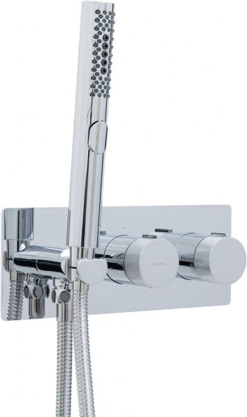Фото душевой комплект allen brau liberty 5.33009-00.set1 (с внутренней частью. 2 хода) хром