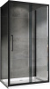 Душевое ограждение Abber Schwarzer Diamant 150x100 см AG30150BH-S100B-S100B
