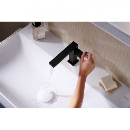 Фото смеситель для раковины hansgrohe tecturis e 73053670