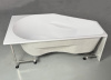 Фото акриловая ванна abber ab9505 r 160x90 см