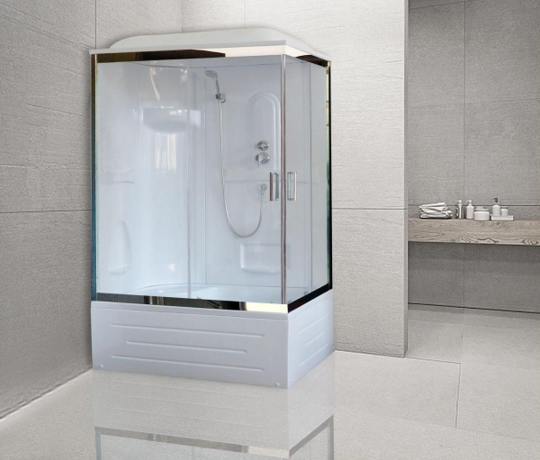 Фото душевая кабина royal bath bp rb8100bp1-t-ch-l 100x80 см