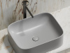 Фото раковина накладная ceramicanova element 50.5 см, цвет: серый cn6052msg