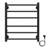Электрический полотенцесушитель Azario Parma 50x60 см цвет: черный AZ10856B