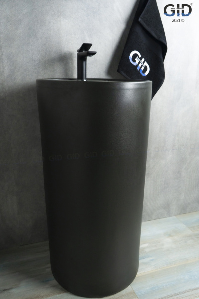 Фото раковина напольная gid nb135bg 45 см