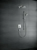 Фото термостатический смеситель для душа hansgrohe shower select 15763670