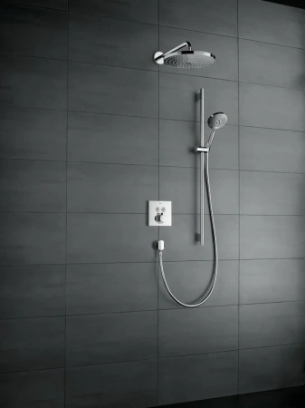 Фото термостатический смеситель для душа hansgrohe shower select 15763670