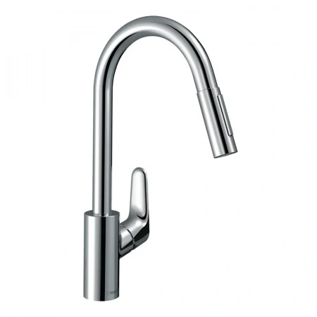 Фото смеситель для кухонной мойки hansgrohe focus 73880000