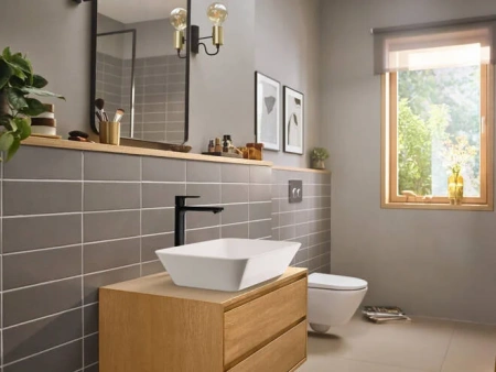 Фото смеситель для раковины hansgrohe rebris e 72591670