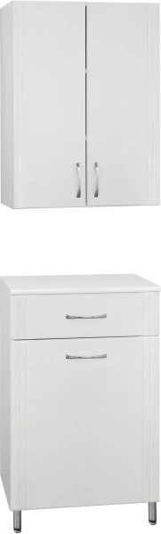 Фото тумба  с бельевой корзиной style line  эко стандарт 60 см лс-00000229