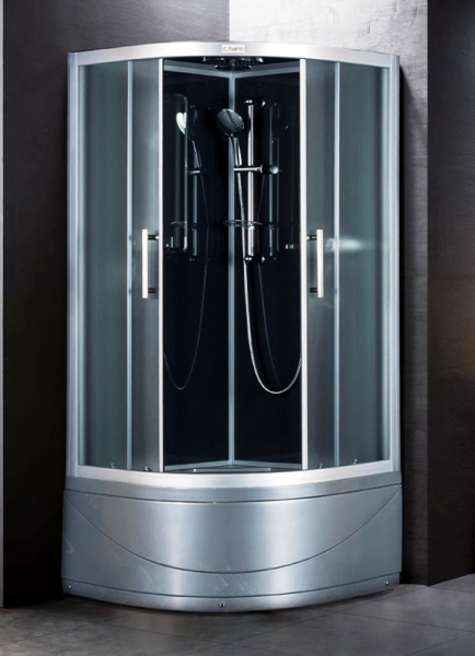 Фото душевая кабина esbano grey esg-90crb 90x90 см