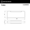 Фото полотенцедержатель whitecross cubo cu2458nib, цвет: никель брашированный