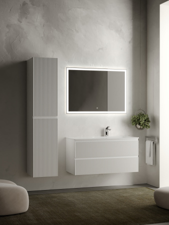 Фото тумба под раковину sancos snob r 100 см, цвет: bianco  snr100rw