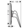 Фото смеситель для душа hansgrohe novus 71068000