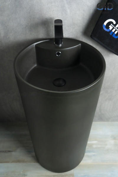 Фото раковина напольная gid nb135bg 45 см