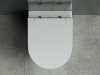 Фото унитаз подвесной, безободковый ceramicanova forma cn3011
