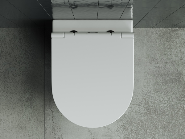 Фото унитаз подвесной, безободковый ceramicanova forma cn3011