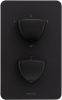 Фото смеситель для ванны allen brau infinity 5.21316-31 черный матовый
