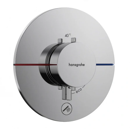 Фото термостатический смеситель для душа hansgrohe shower select comfort s 15562000