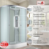 Фото душевая кабина avacan c2012rled 120x80 см