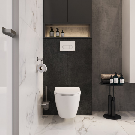 Фото унитаз с инсталляцией vitra mia round 9873b003-7201