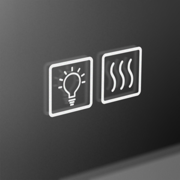Фото зеркало с подсветкой belbagno 80 см spc-cez-800-700-led-tch-warm