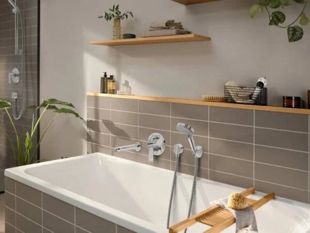 Фото смеситель для душа hansgrohe rebris e 72469000