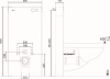Фото инсталляция для унитазов abber ac0107mb