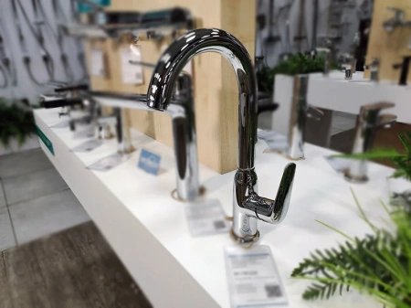 Фото смеситель для раковины hansgrohe novus 71126000_vstv