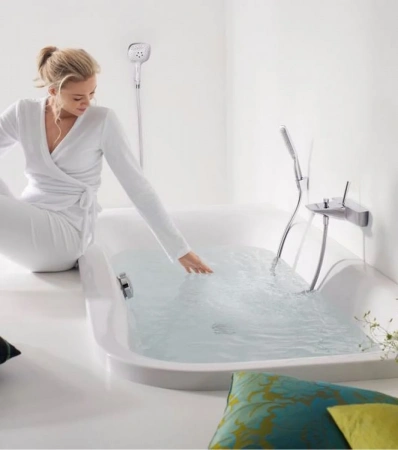 Фото смеситель для ванны hansgrohe puravida 15472400_otu