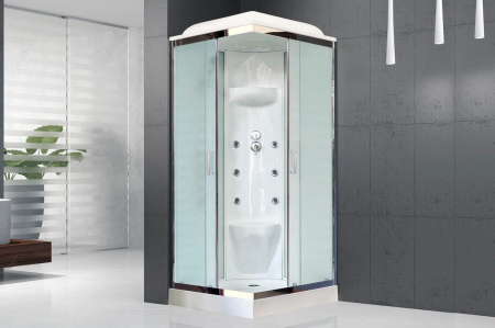 Фото душевая кабина royal bath нр rb80hp7-wc-ch 80x80 см