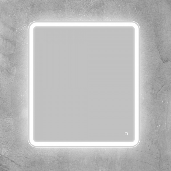 Фото зеркало с подсветкой belbagno marino 70 см spc-mar-700-800-led-tch