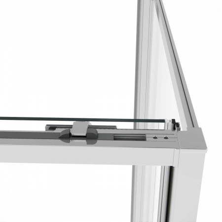 Фото душевое ограждение vincea slim soft 80x100 см  vsr-1ss8010cl