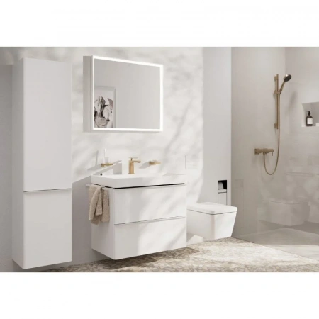 Фото смеситель для раковины hansgrohe tecturis e 73012140