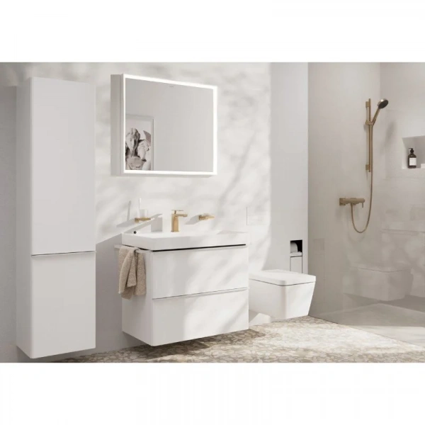 Фото смеситель для раковины hansgrohe tecturis e 73010140