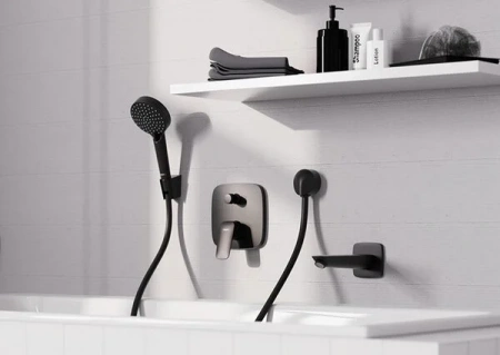 Фото смеситель для ванны hansgrohe logis 71407670